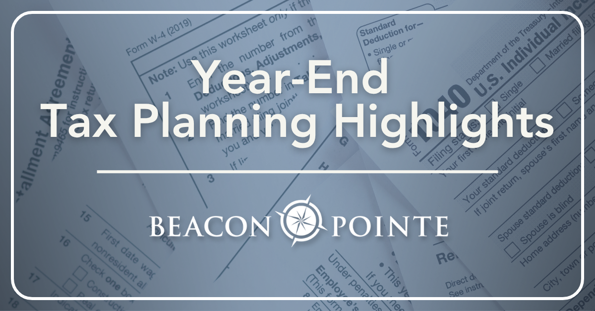 Year-End Tax Planning Highlights: A Virtual Client Event